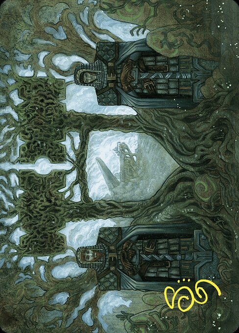 Court of Garenbrig Art Card
