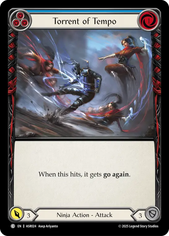 Torrent of Tempo (Blue)