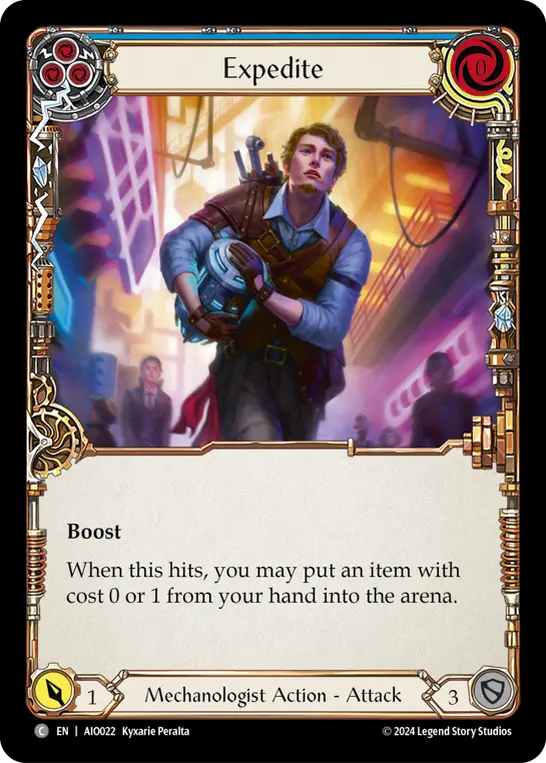 Expedite (Blue)