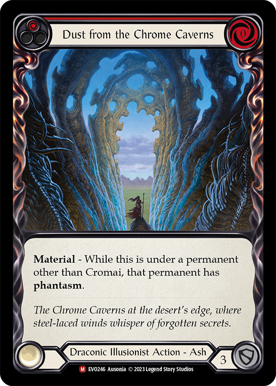 Dust from the Chrome Caverns (Red)