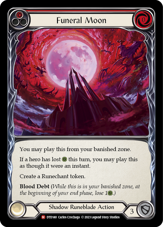 Funeral Moon (Red)
