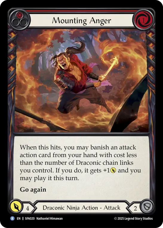 Mounting Anger (Red)