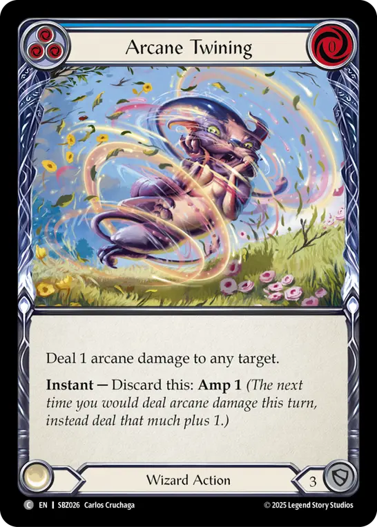 Arcane Twining (Blue)