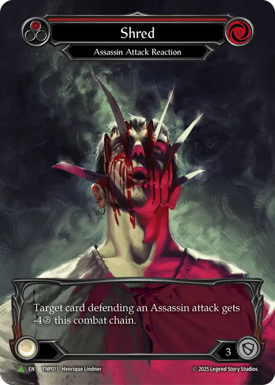 Shred (Red)