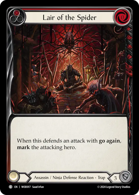 Lair of the Spider (Red)