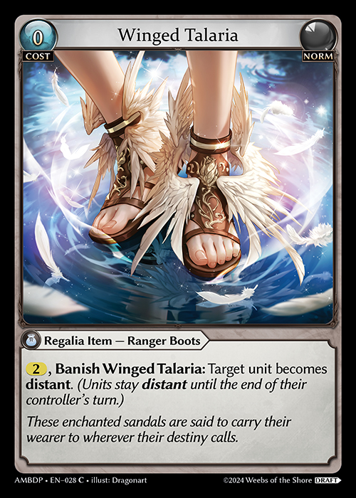 Winged Talaria