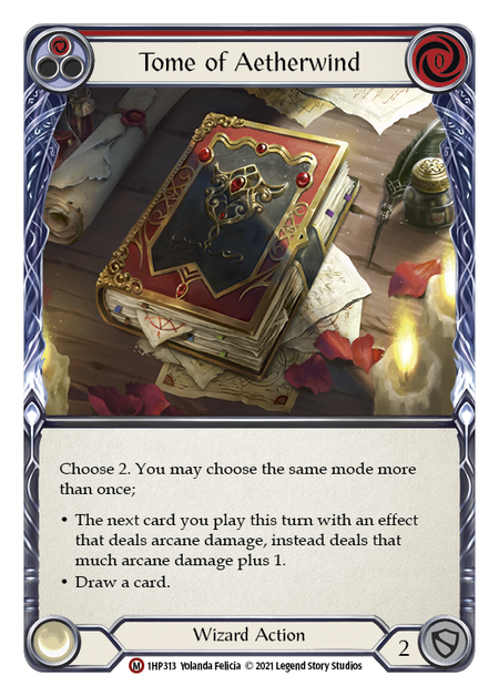 Tome of Aetherwind (Red)