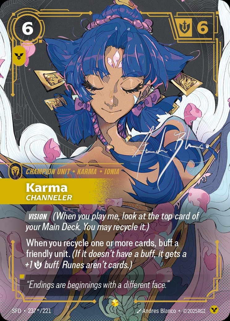 Karma, Channeler