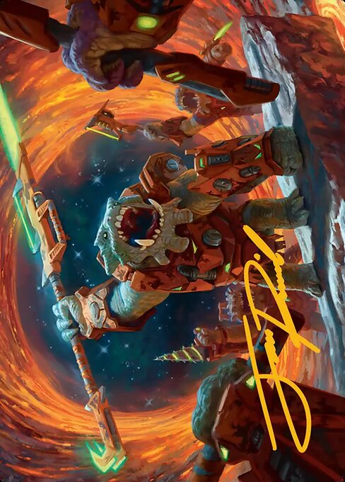 Frontline War-Rager Art Card