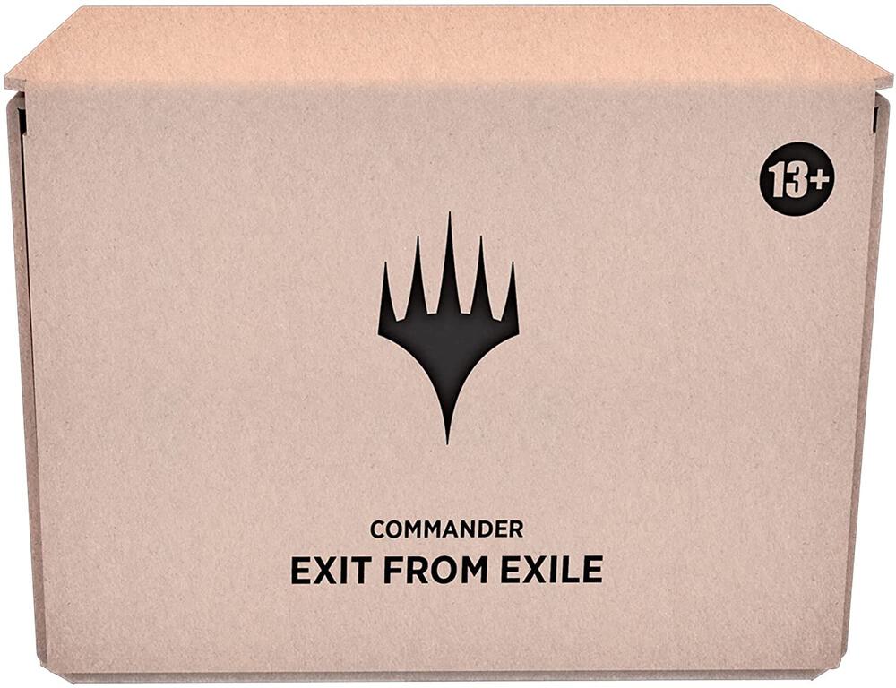 Commander Legends Battle for Baldurs Gate Commander Deck Exit from Exile Minimal Packaging