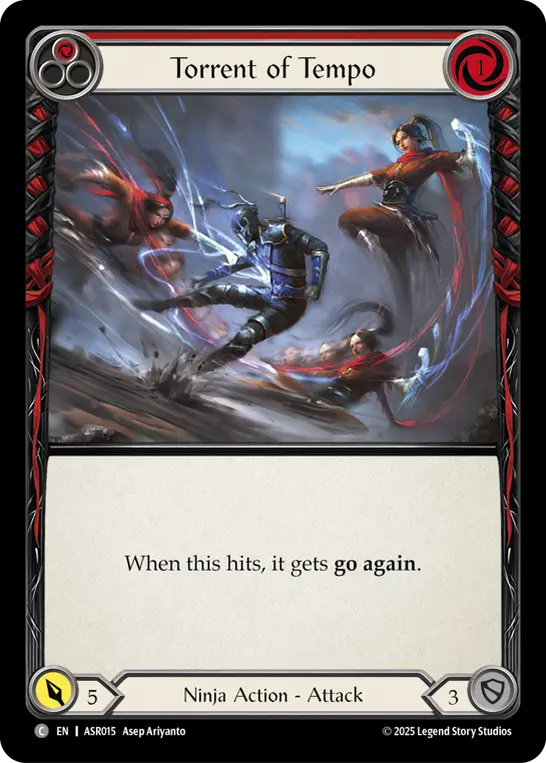 Torrent of Tempo (Red)