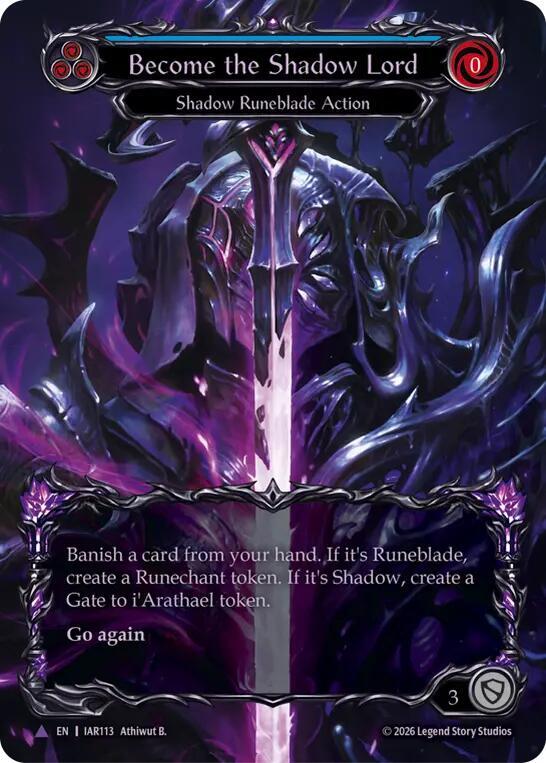 Become the Shadow Lord (Blue)