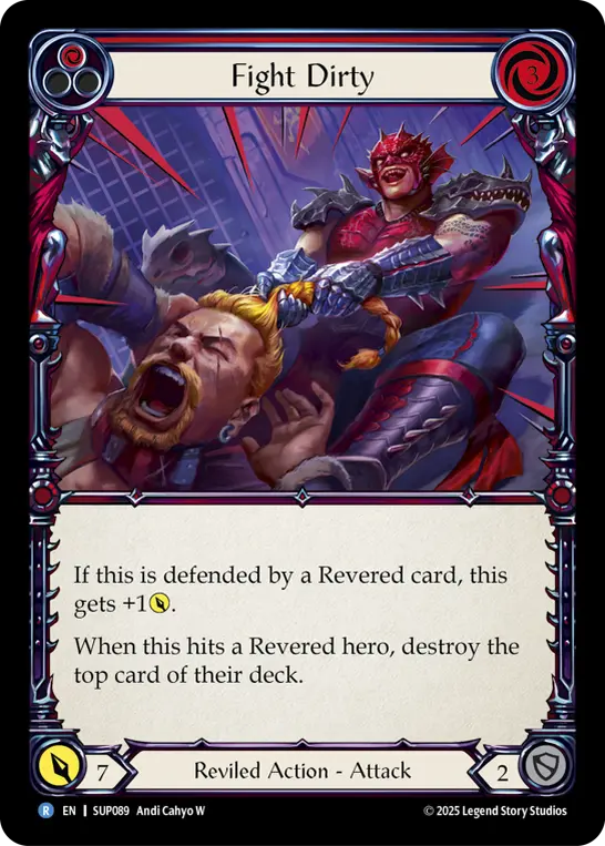 Fight Dirty (Red)