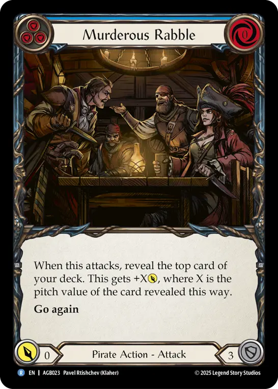 Murderous Rabble (Blue)