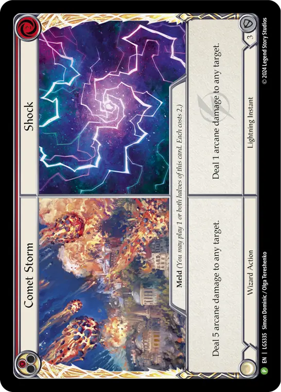 Comet Storm // Shock (Red)