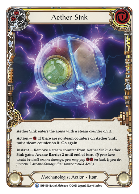 Aether Sink (Yellow)