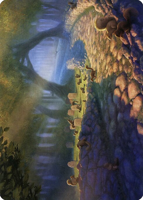 Squirrel Sanctuary Art Card