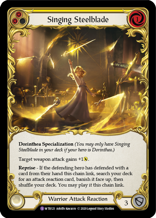 Singing Steelblade (Yellow)