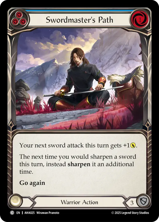 Swordmaster's Path (Blue)