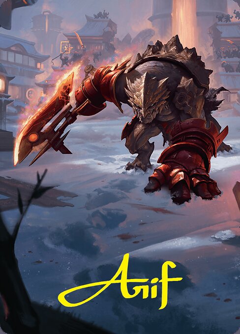 Searslicer Goblin Art Card