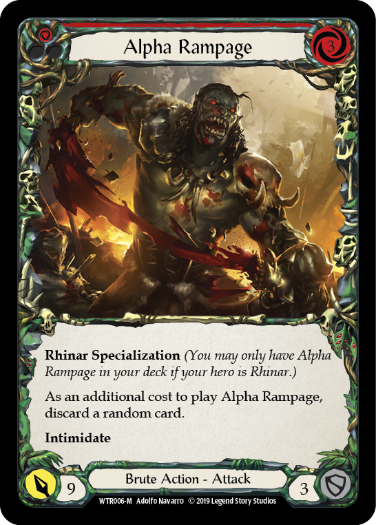 Alpha Rampage (Red)