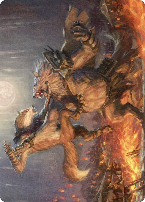 Duel for Dominance Art Card