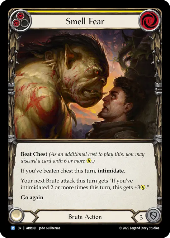 Smell Fear (Yellow)
