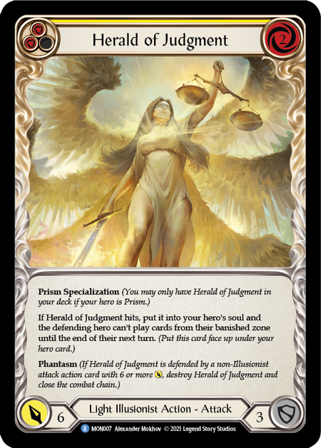 Herald of Judgment (Yellow)