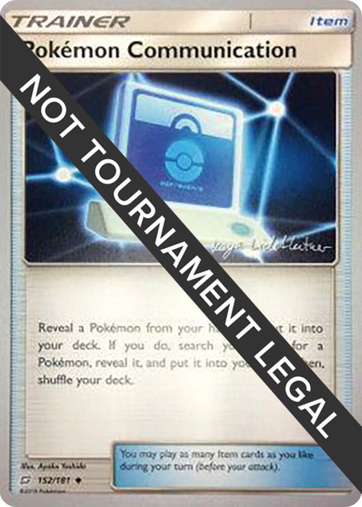 Pokémon Communication