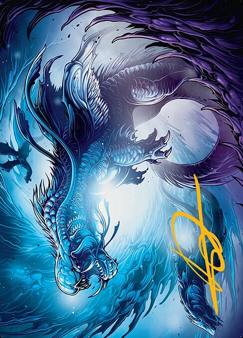 Roiling Dragonstorm Art Card