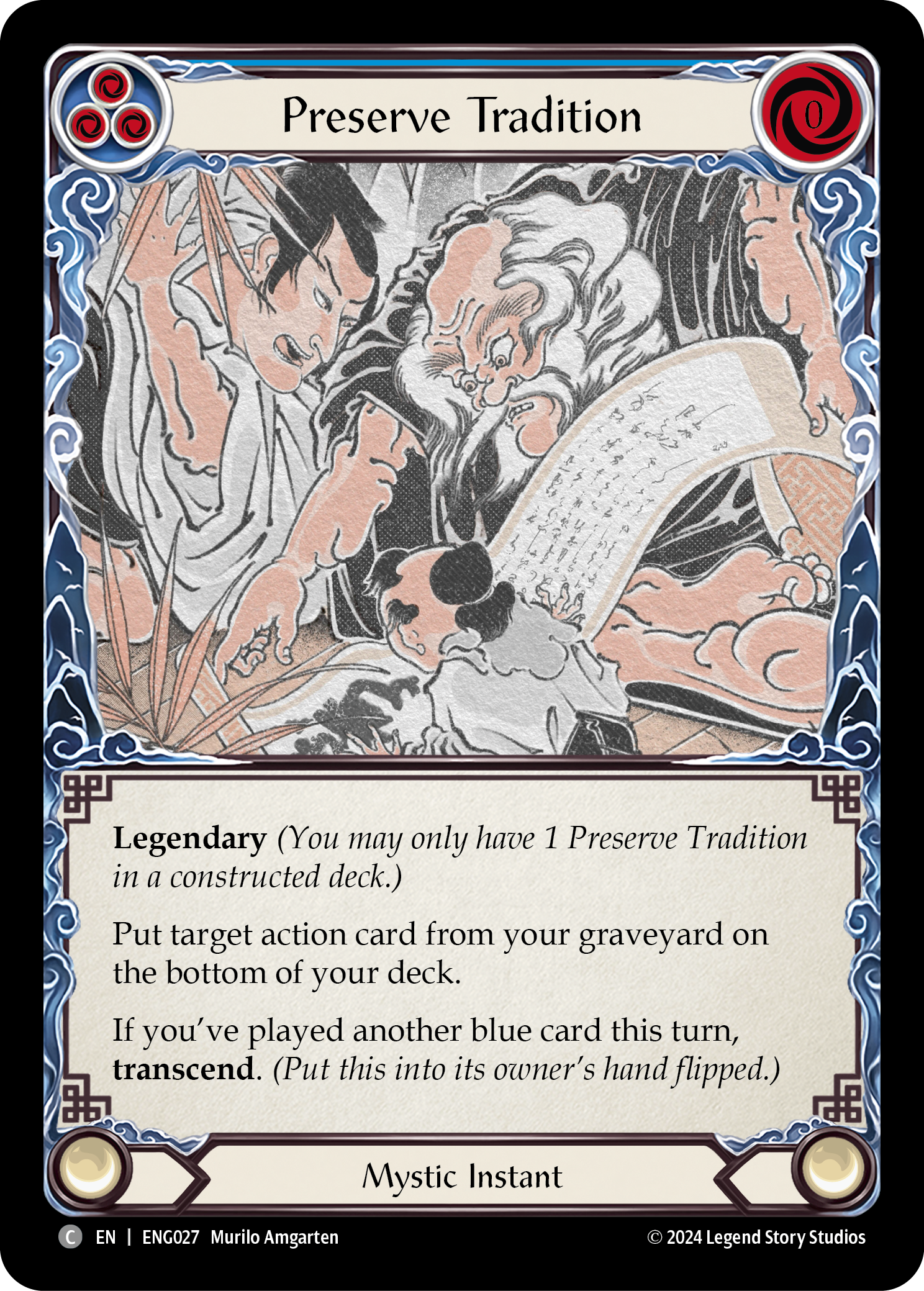 Preserve Tradition (Blue)