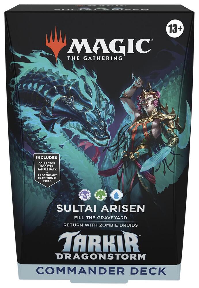 Tarkir Dragonstorm Commander Deck Sultai Arisen