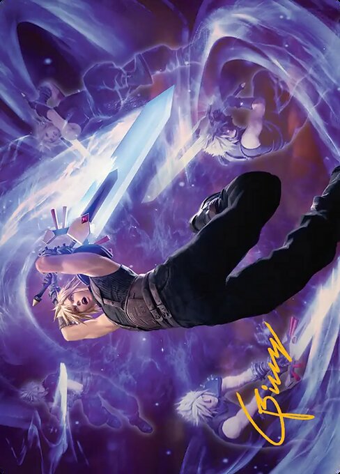 Cloud's Limit Break Art Card