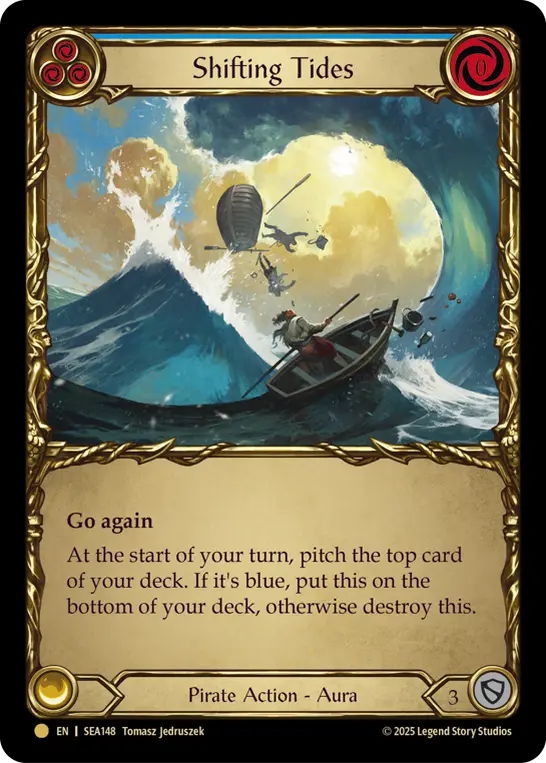 Shifting Tides (Blue)