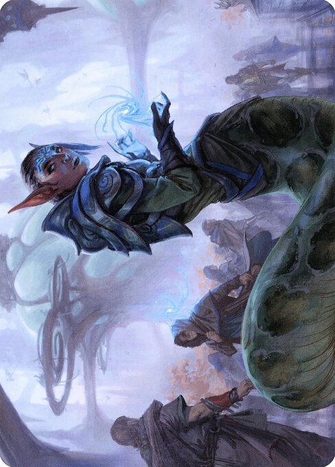 Lonis, Cryptozoologist Art Card