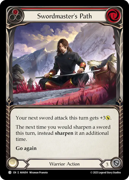 Swordmaster's Path (Red)