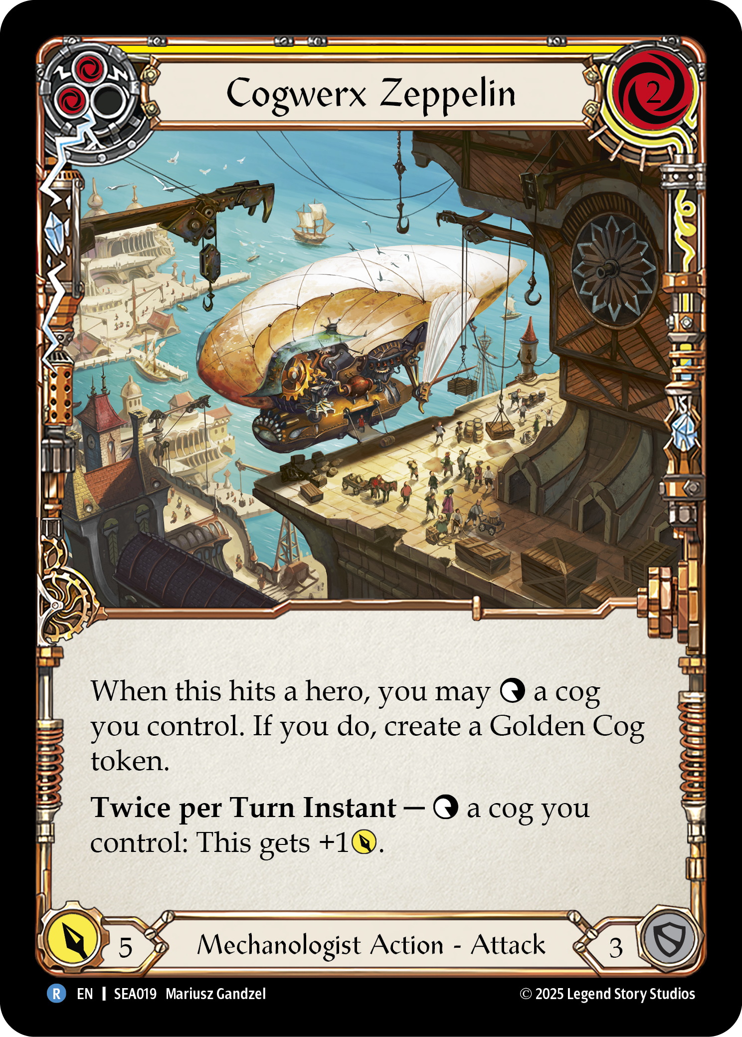 Cogwerx Zeppelin (Yellow)