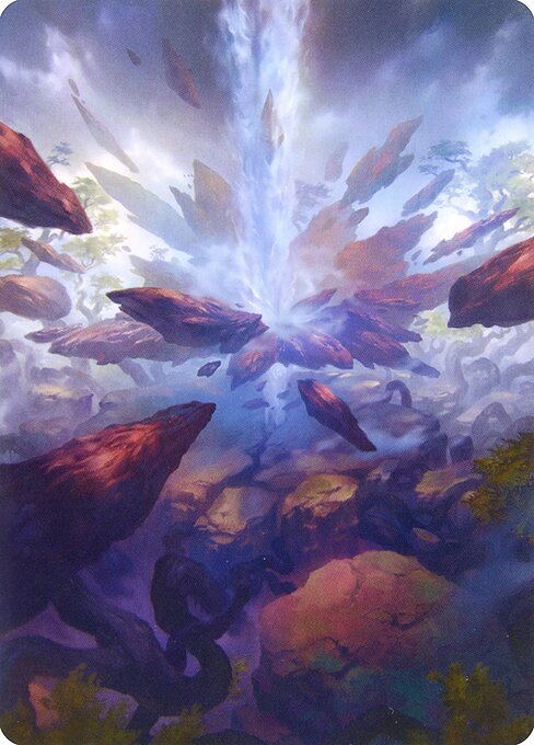 Prismatic Vista Art Card