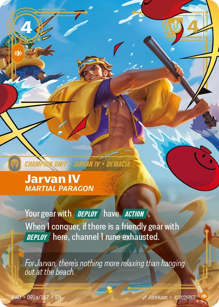 Jarvan IV, Martial Paragon
