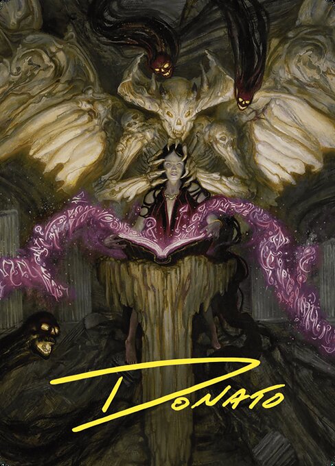 Demonic Tutor Art Card