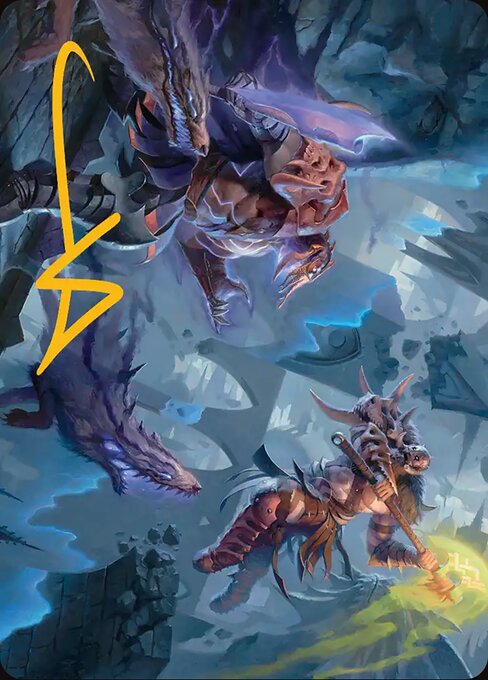 Garruk, Veiled Butcher // Garruk, Curse Breaker Art Card