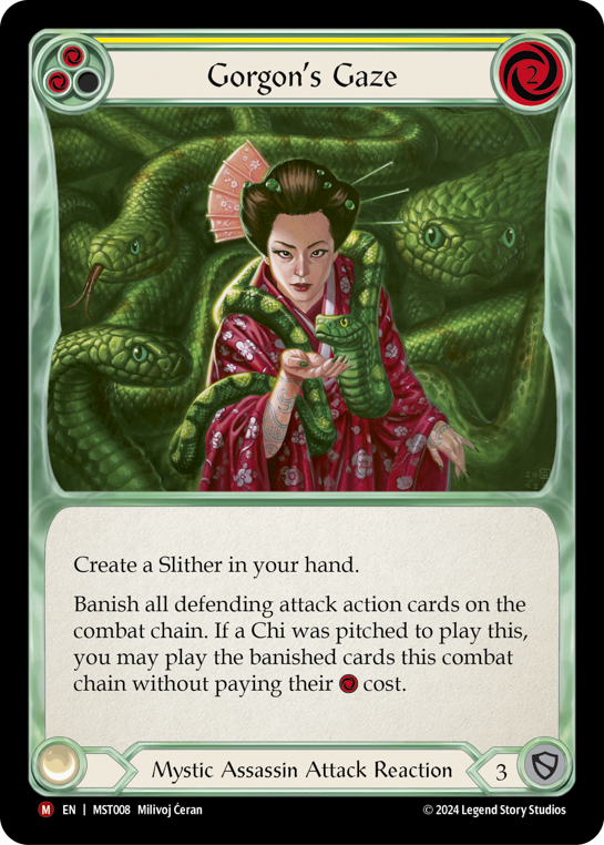 Gorgon's Gaze (Yellow)