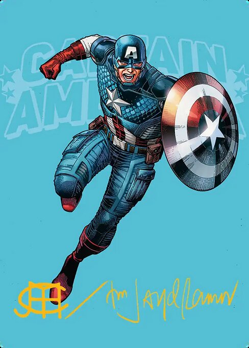 Captain America, Super-Soldier Art Card