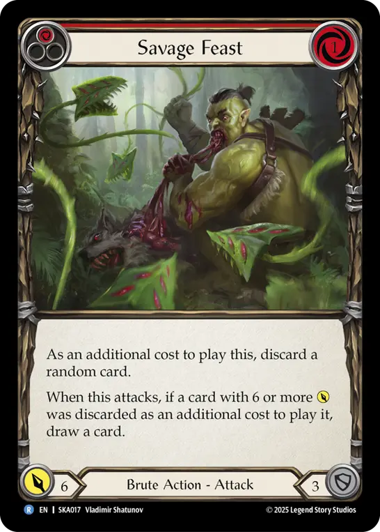 Savage Feast (Red)