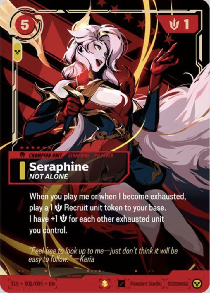 Seraphine, Not Alone