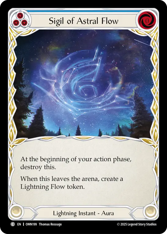 Sigil of Astral Flow (Blue)
