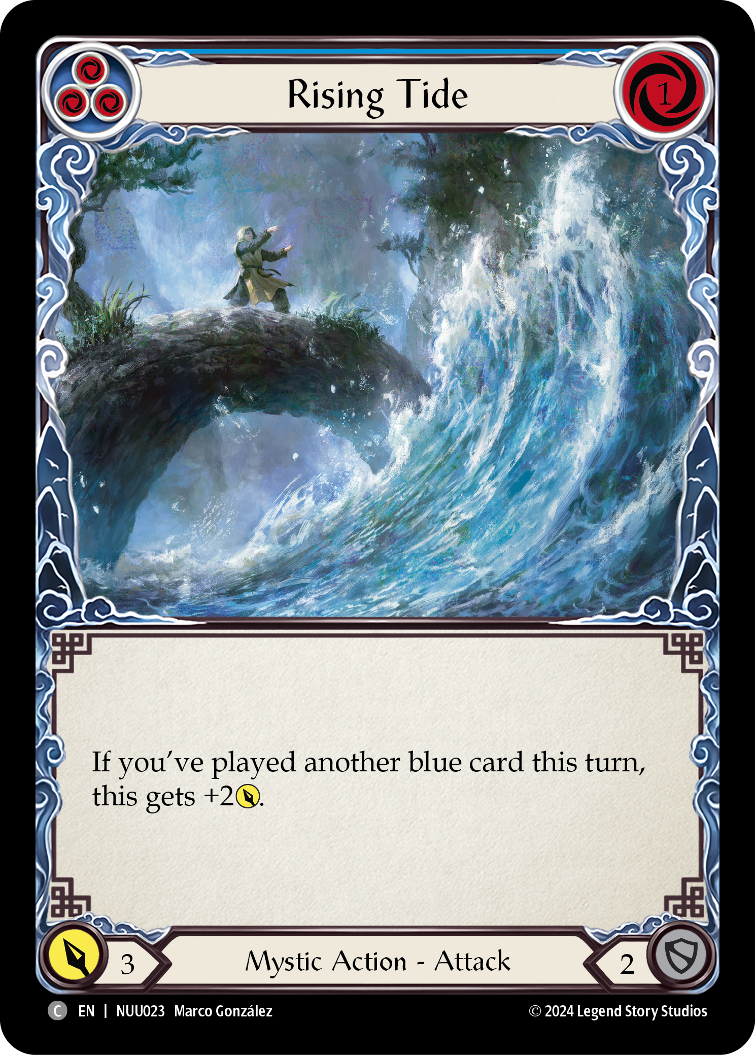 Rising Tide (Blue)