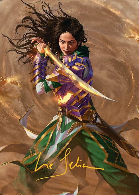 Descendant of Storms Art Card
