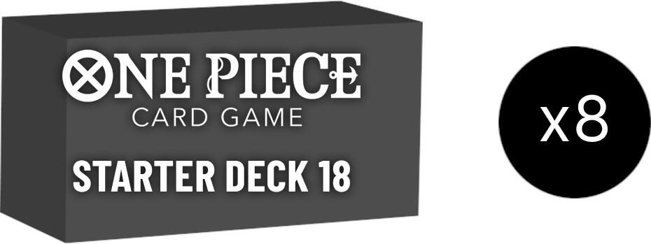 Starter Deck 18: PURPLE Monkey.D.Luffy Display Case