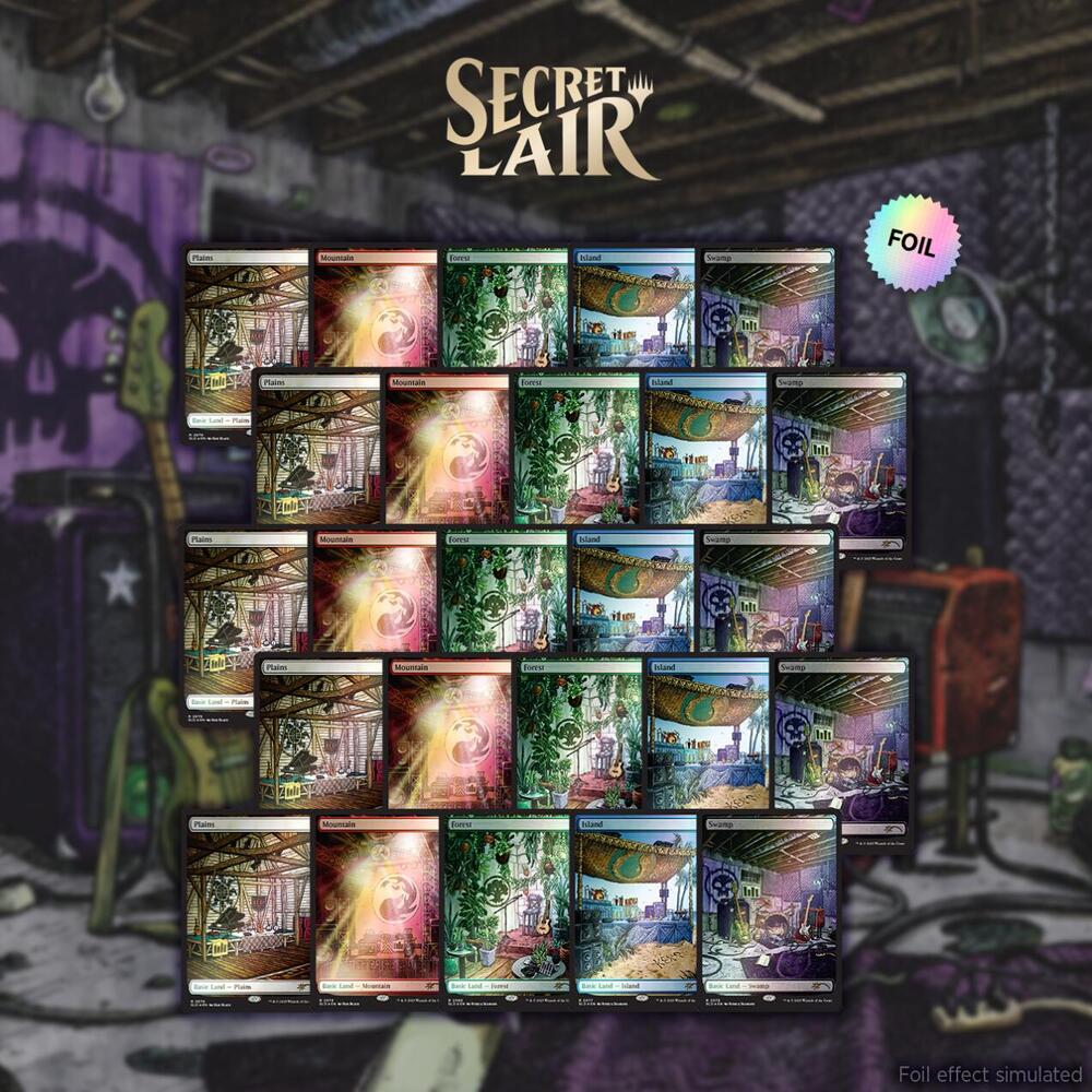 Secret Lair Bundle KEXP Where the Music Matters Rainbow Foil